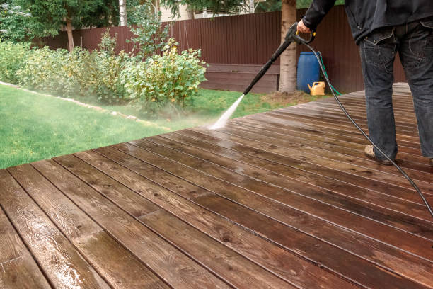 Post-Construction Pressure Washing in Dalton Gardens, ID